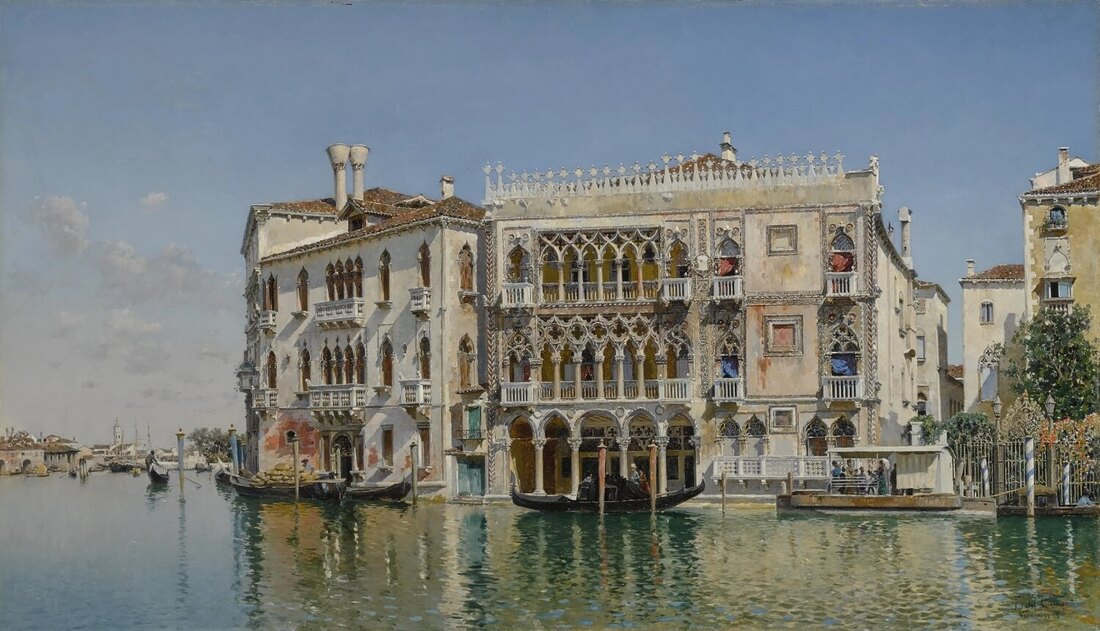 Ca' d'Oro, Venice (1885) by Federico del Campo
