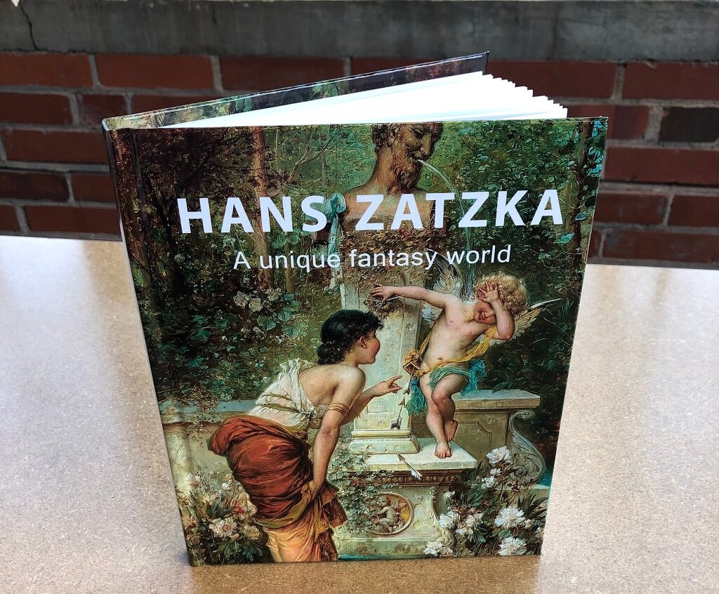 Hans Zatzka - A Unique Fantasy World, printed book, standing